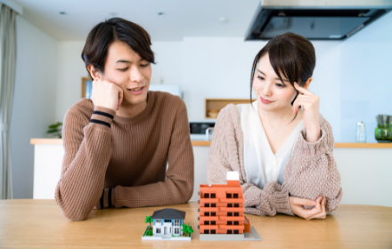 希望の条件にあった土地や物件を見つけるのに時間がかかる…　イメージ